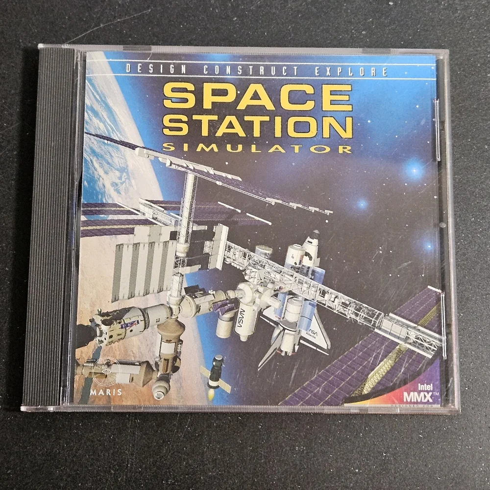 Space Station Simulator Version 1.0 for Windows PC by Maris Multimedia 1996